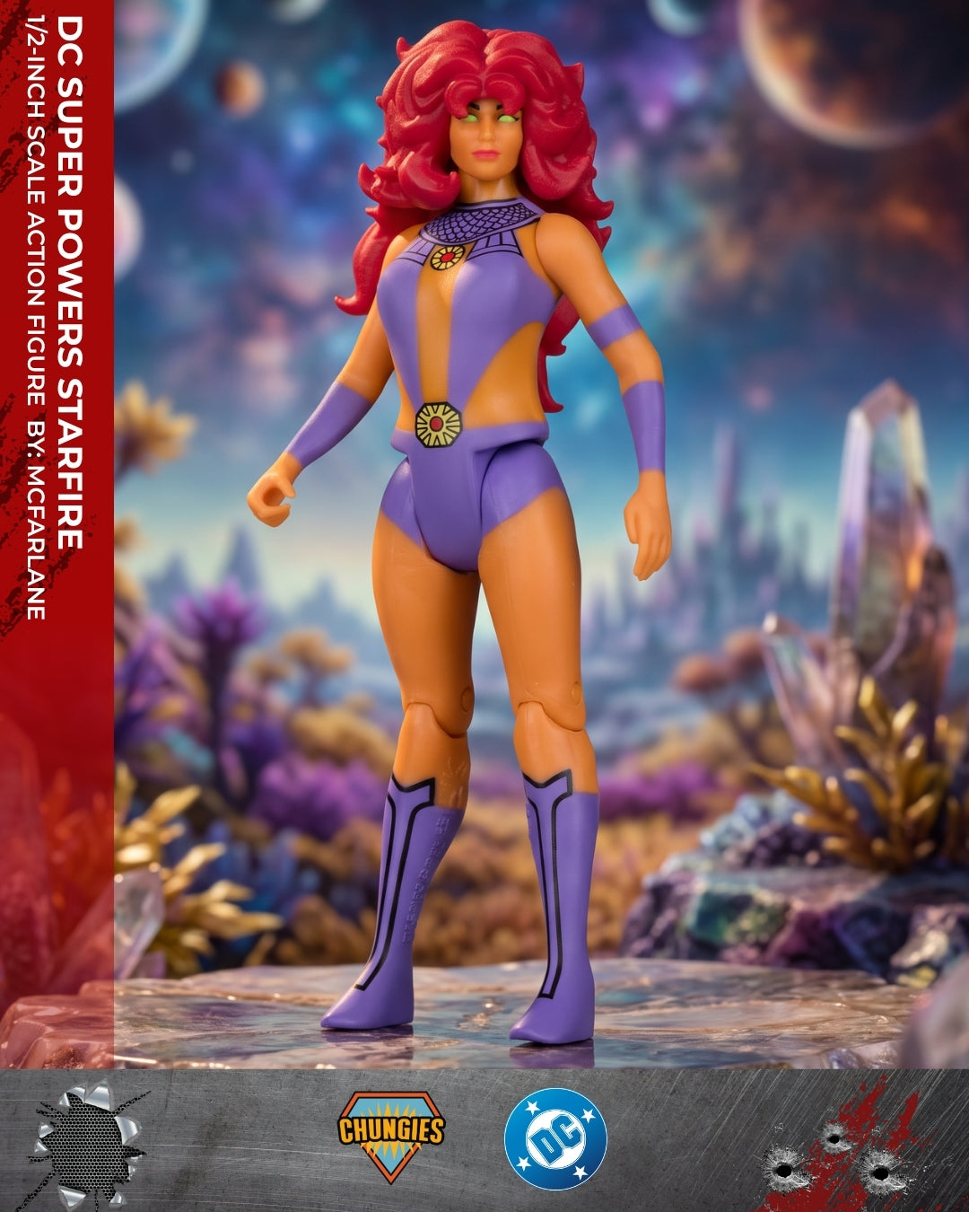 DC Super Powers Starfire 4 1/2-Inch Scale Action Figure
