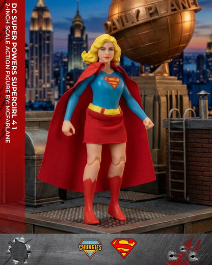 DC Super Powers Supergirl 4 1/2-Inch Scale Action Figure