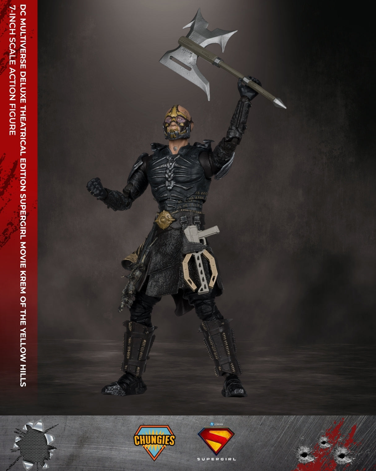 DC Multiverse Deluxe Theatrical Edition Supergirl Movie Krem of the Yellow Hills 7-Inch Scale Action Figure