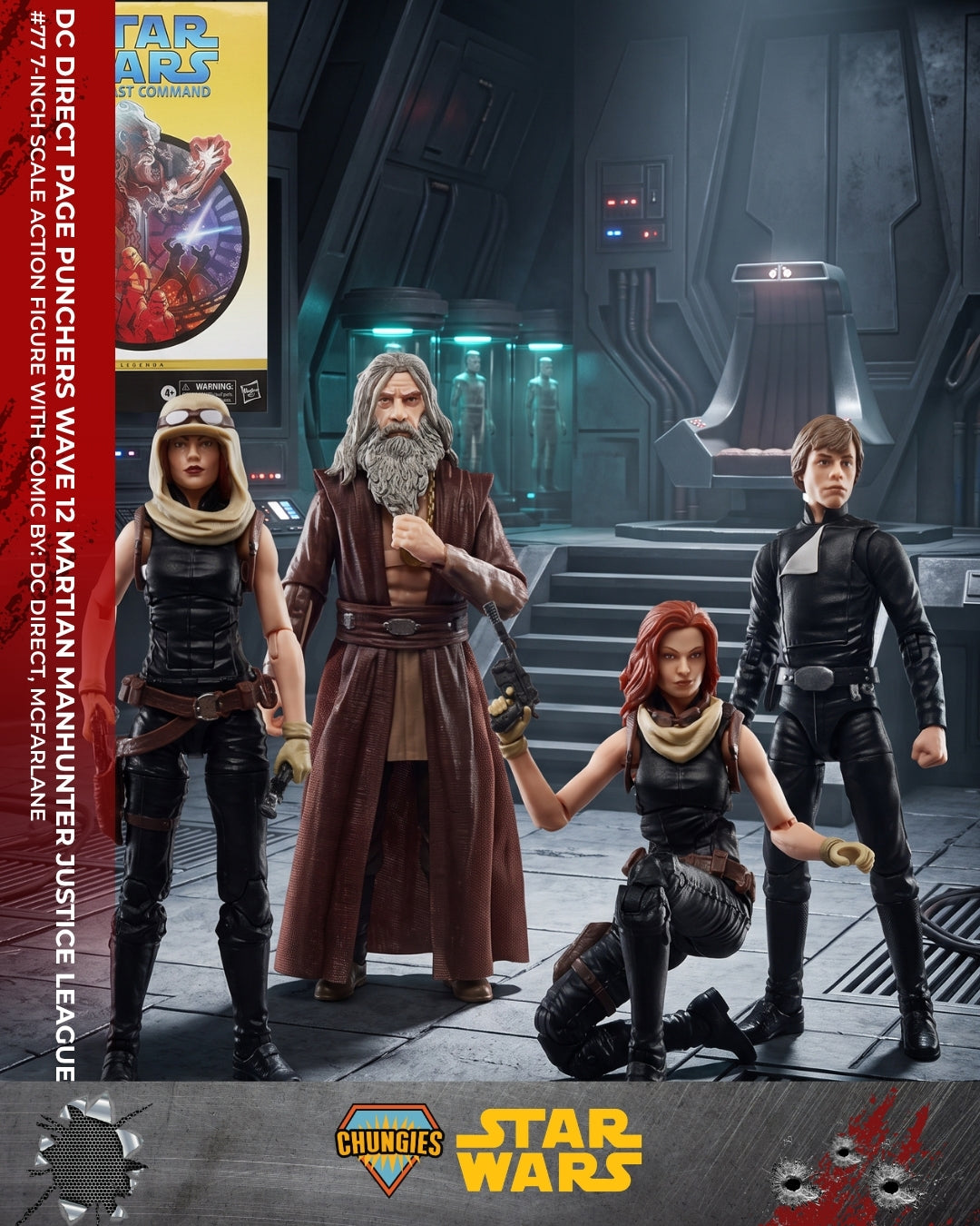 Star Wars The Black Series – The Last Command Luke Skywalker, Luuke, Joruus C'baoth, Mara Jade 6-Inch Action Figures by Hasbro