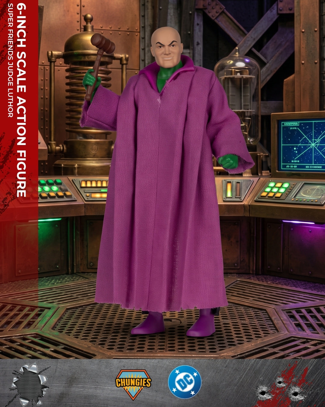 Super Friends Judge Luthor 6-Inch Scale Action Figure