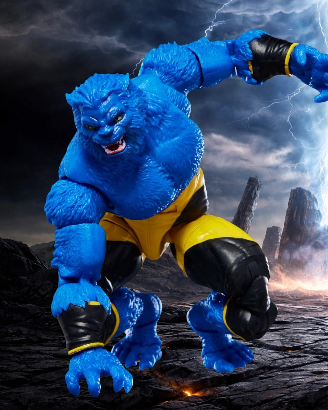 Astonishing X-Men Marvel Legends Series Beast 6-Inch Action Figure | Hasbro