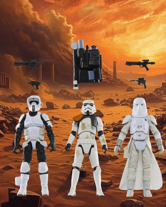 Star Wars The Vintage Collection Stormtroopers of the Empire 3 3/4-Inch Action Figures | Hasbro