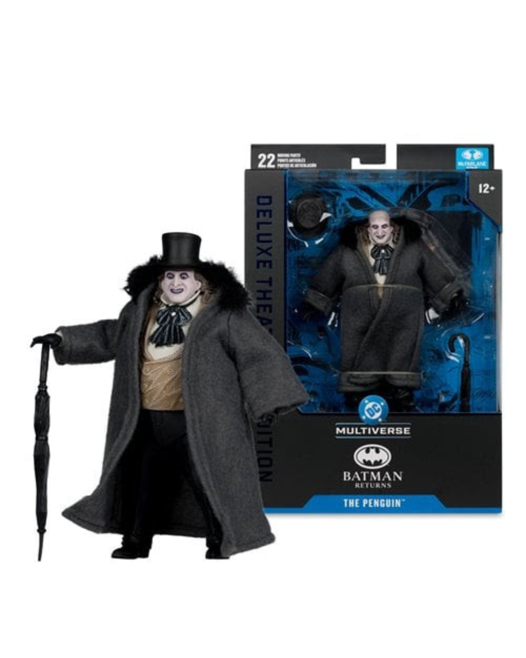DC Multiverse Deluxe Theatrical Edition – Batman Returns The Penguin (7-Inch Scale Action Figure) By McFarlane Toys | Batman Collection