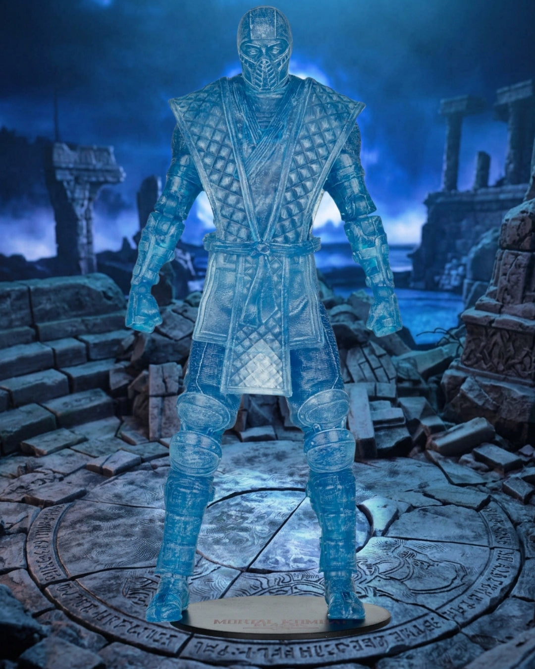 Mortal Kombat Klassic Sub-Zero Ice Clone 7-Inch Scale Action Figure