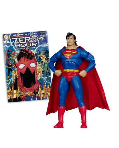 DC Direct Page Punchers Wave 10 Superman Zero Hour 7-Inch Scale Action Figure with Comic By DC Direct | Superman Action Figures