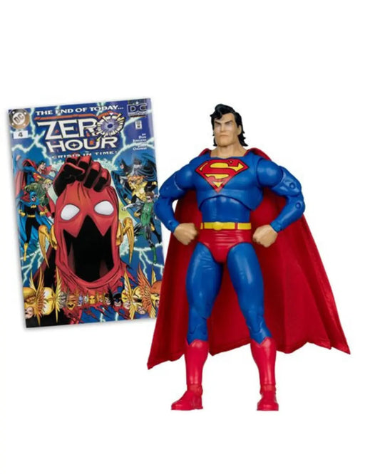 DC Direct Page Punchers Wave 10 Superman Zero Hour 7-Inch Scale Action Figure with Comic By DC Direct | Superman Action Figures