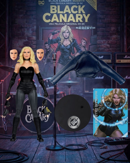 Black Canary DC Rebirth Chase Variant #54 7-Inch Scale Action Figure