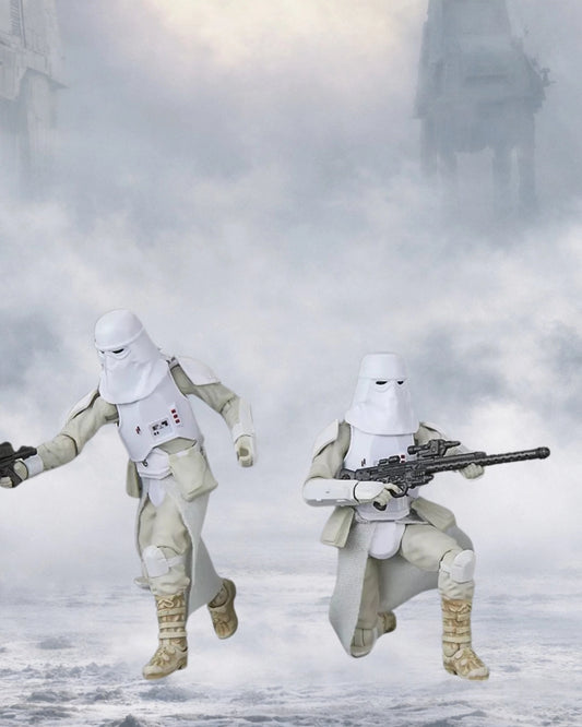 Star Wars The Vintage Collection Snowtrooper 3 3/4-Inch Action Figures 4-Pack | Hasbro