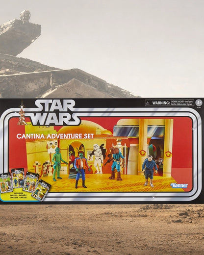 Star Wars The Vintage Collection Cantina Adventure Set 3 3/4-Inch Action Figure 4-Pack | Hasbro