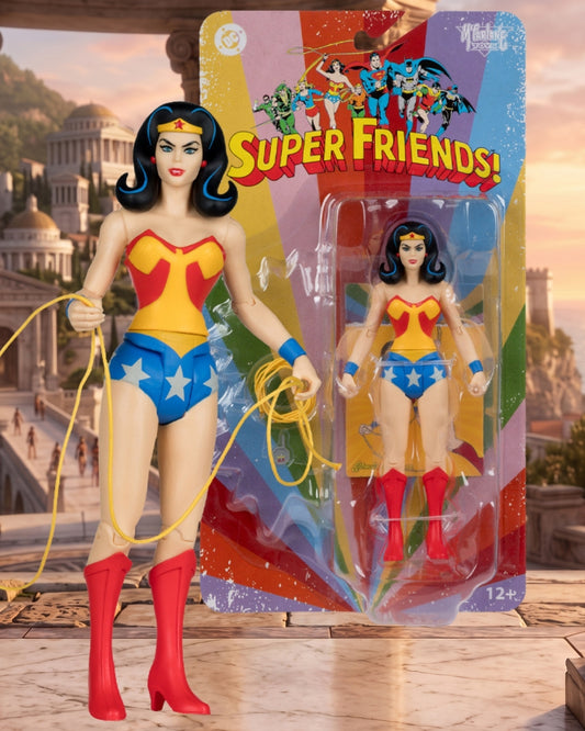 DC Retro Super Friends Wonder Woman 6-Inch Scale Action Figure
