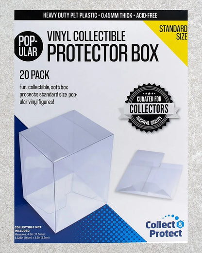 Vinyl Collectible Soft Collapsible Protector Box 20-Pack | Entertainment Earth