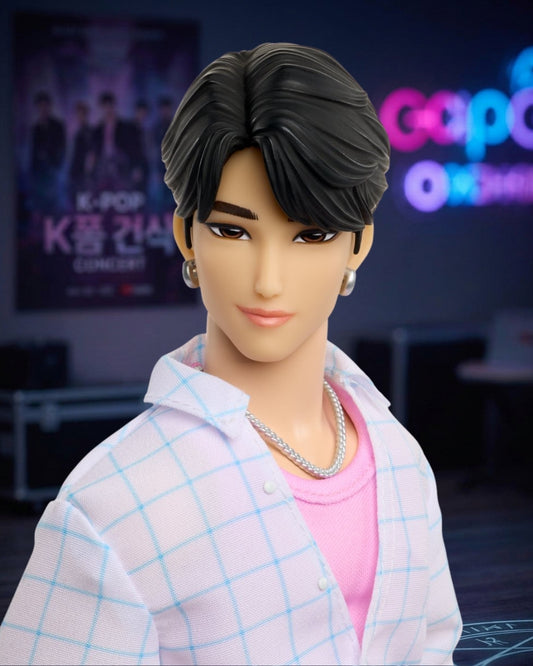 K-Pop Demon Hunters Saja Boys Jinu Soda Pop Doll By Mattel