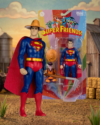 DC Retro Super Friends Farmer Superman and Mr. Mxyzptlk 6-Inch Scale Action Figure