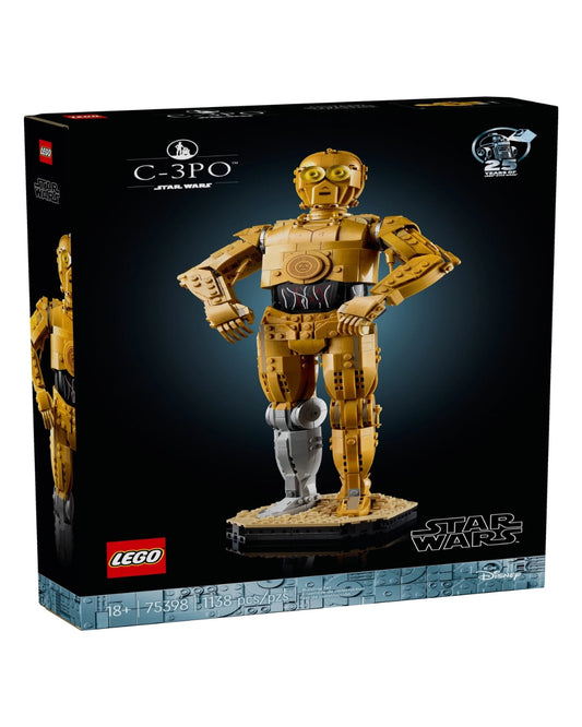 LEGO® Star Wars C-3PO Buildable Droid (75398) By LEGO | Star Wars 25th Anniversary Collection