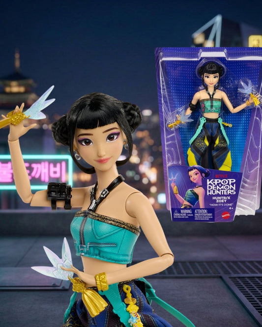 K-Pop Demon Hunters HUNTR/X Zoey "How It's Done" Doll By Mattel
