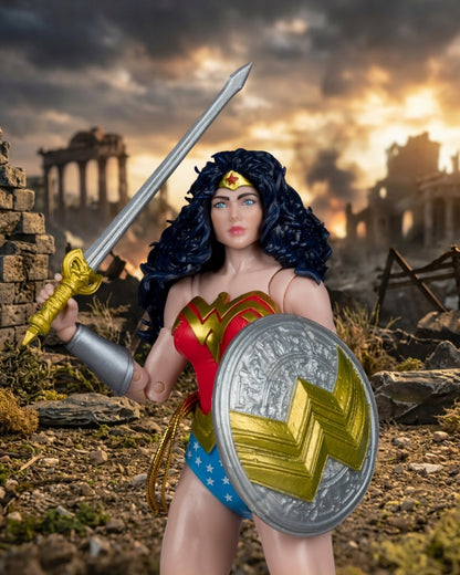 DC McFarlane Collector Edition Wonder Woman 1980s #61 7-Inch Scale Action Figure