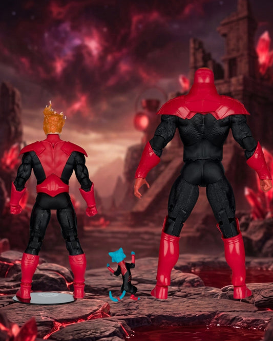 DC Multiverse Atrocitus Megafig and Red Lantern Corps Green Lantern 7-Inch Scale Action Figure 2-Pack