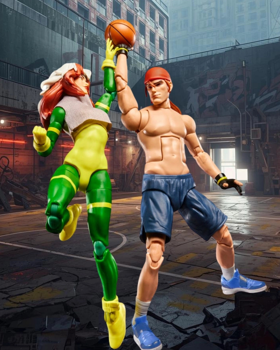 X-Men '97 Marvel Legends Series Gambit and Rogue 6-Inch Action Figures | Hasbro