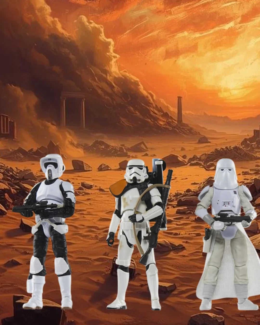 Star Wars The Vintage Collection Stormtroopers of the Empire 3 3/4-Inch Action Figures | Hasbro