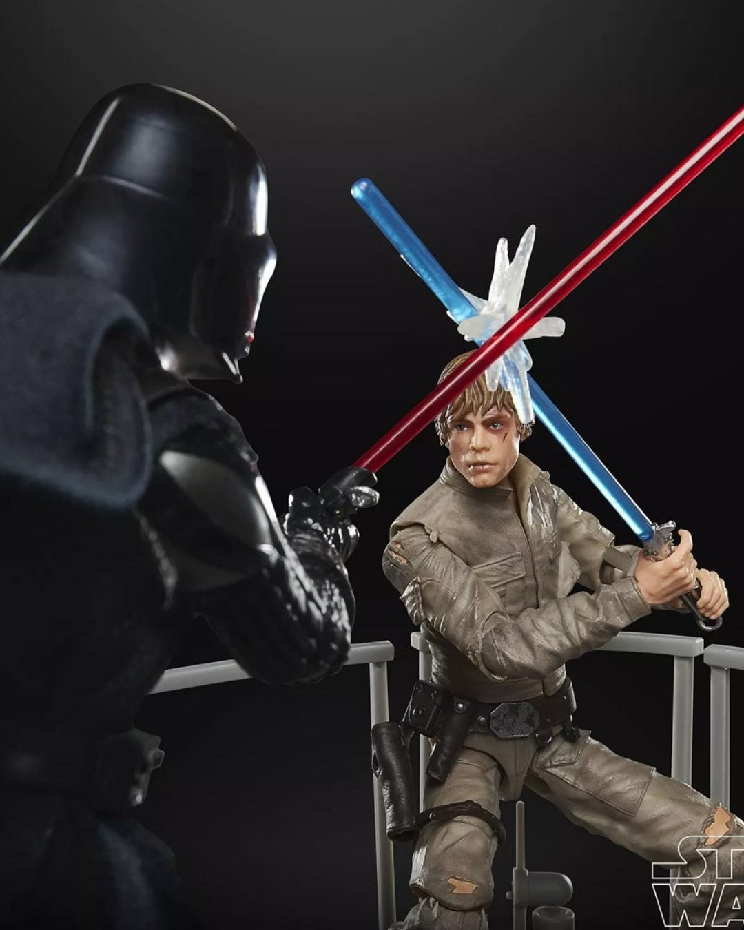 Star Wars The Black Series The Empire Strikes Back Darth Vader & Luke Skywalker 6-Inch Action Figures | Hasbro