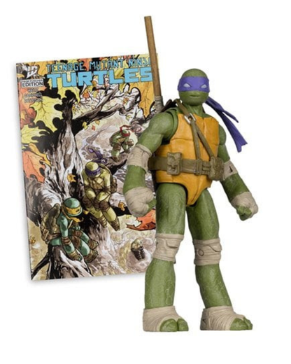Teenage Mutant Ninja Turtles Page Punchers Wave 1 – Donatello (5-Inch Scale Action Figure with Comic) By McFarlane Toys | Teenage Mutant Ninja Turtles Collection