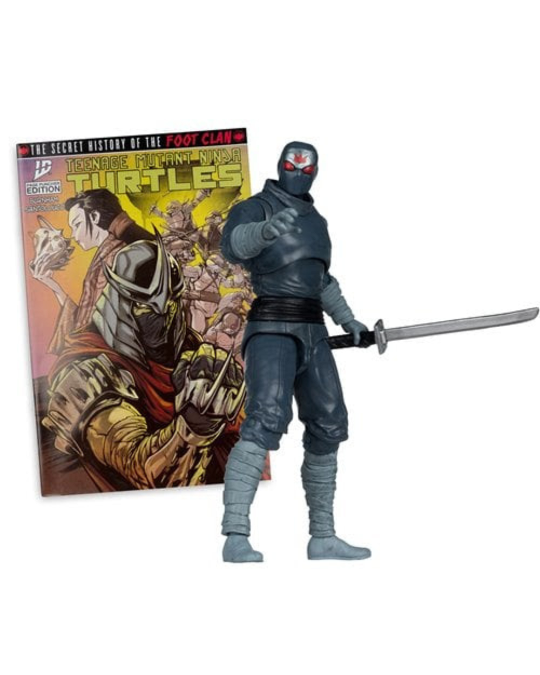 Teenage Mutant Ninja Turtles Page Punchers Wave 1 – Foot Soldier (5-Inch Scale Action Figure with Comic) By McFarlane Toys | Teenage Mutant Ninja Turtles Collection