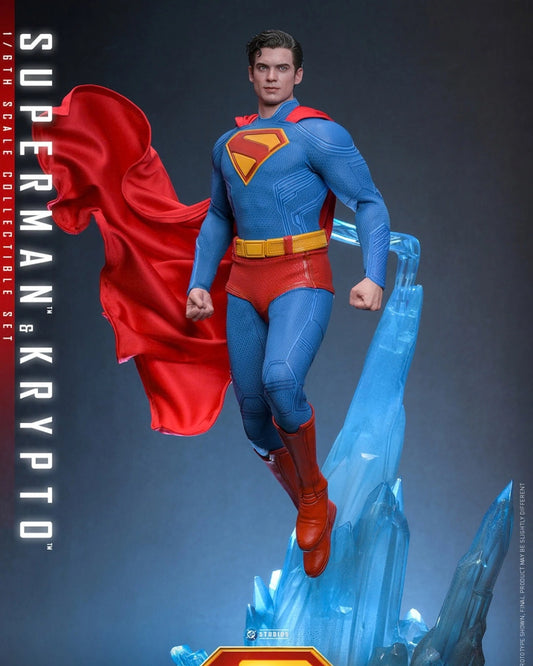 Superman & Krypto Sixth Scale Figure Set | Hot Toys