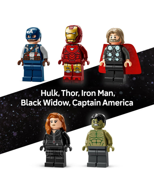 LEGO® MARVEL Logo & Minifigures (76313) By LEGO | Marvel Avengers Collection