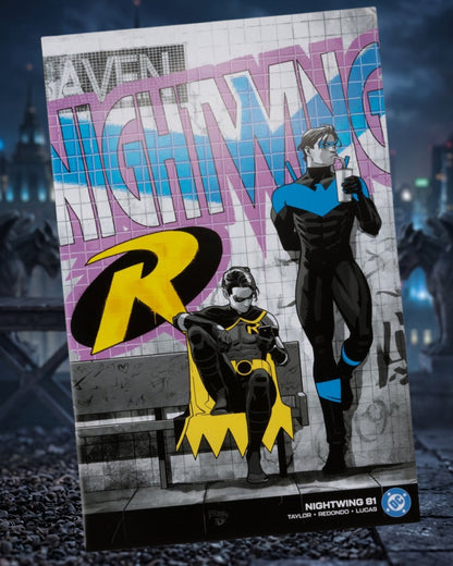 DC Direct Page Punchers Wave 14 Nightwing #81 7-Inch Scale Action Figure with Comic