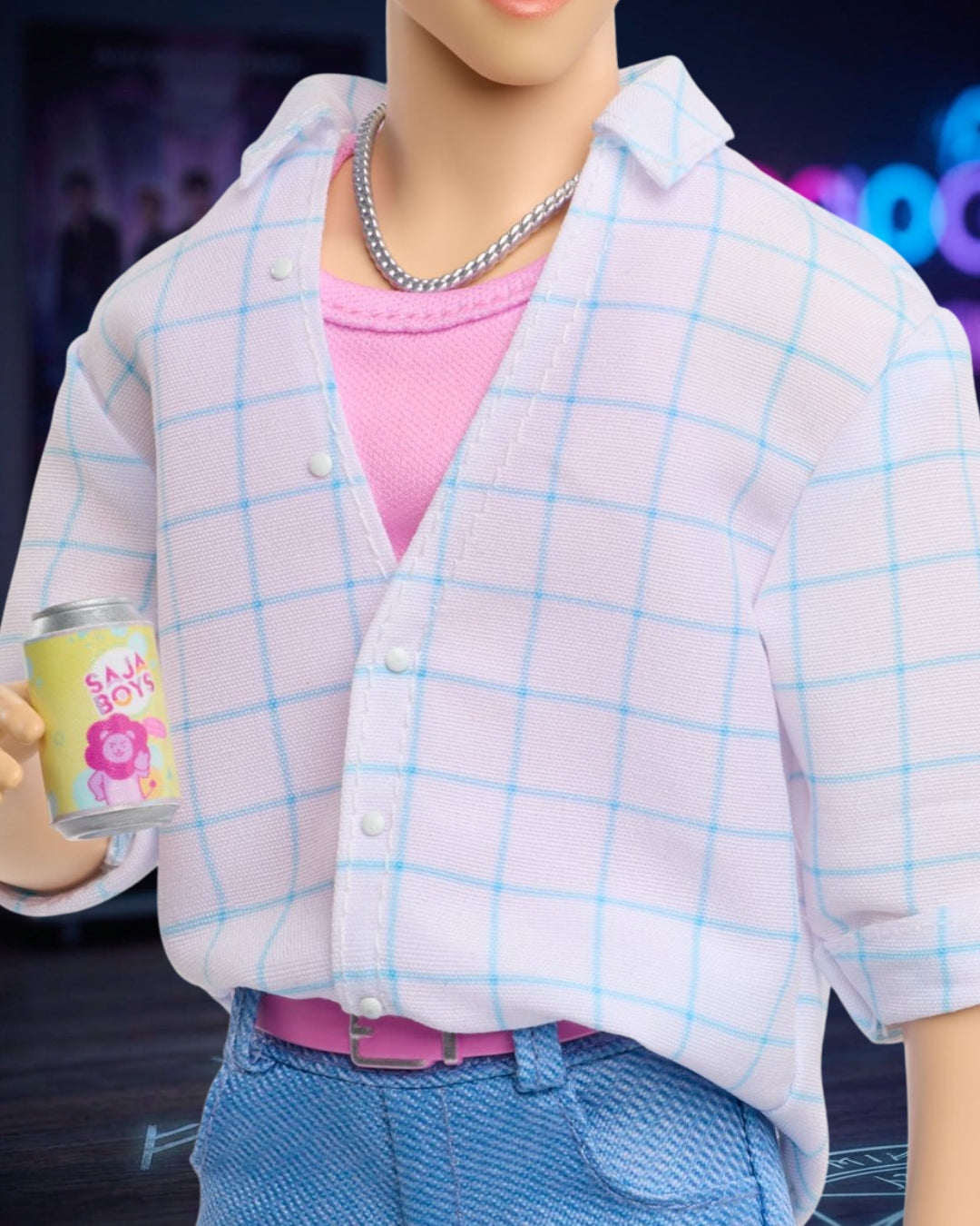 K-Pop Demon Hunters Saja Boys Jinu Soda Pop Doll By Mattel
