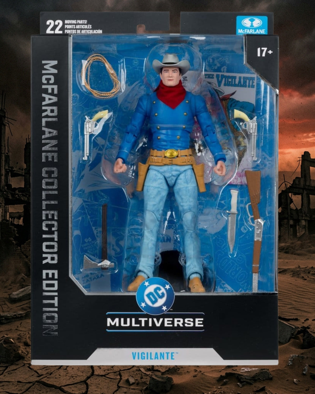 DC Multiverse McFarlane Collector Edition Vigilante All-Star Squadron #56 7-Inch Scale Action Figure