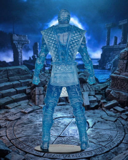Mortal Kombat Klassic Sub-Zero Ice Clone 7-Inch Scale Action Figure