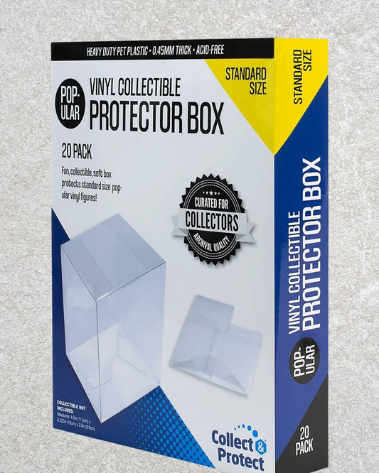 Vinyl Collectible Soft Collapsible Protector Box 20-Pack | Entertainment Earth