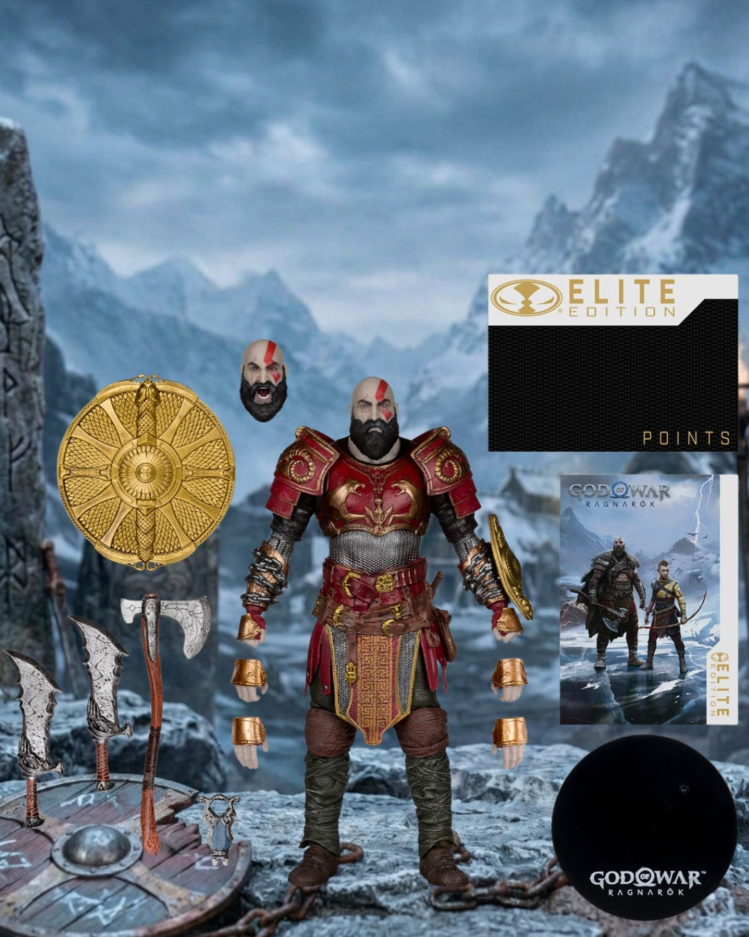 God of War Kratos with Ares Armor – McFarlane Elite Edition #14, 7-Inch Scale Action Figure