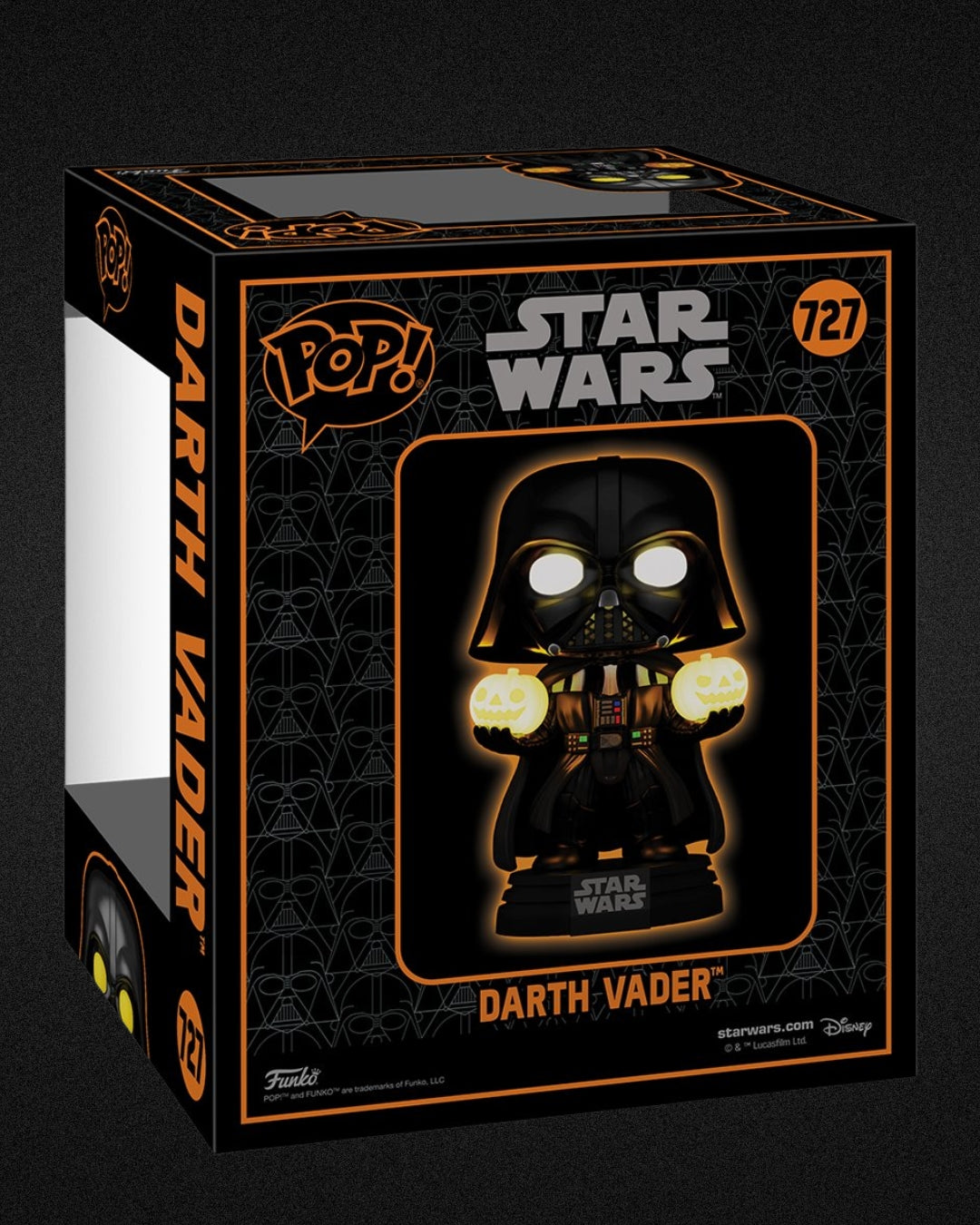 Star Wars Darth Vader Halloween Light-Up SFX Super 6 3/4-Inch Funko Pop! Vinyl Figure #727