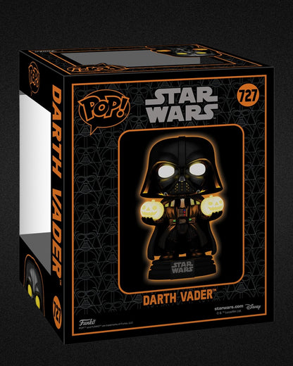 Star Wars Darth Vader Halloween Light-Up SFX Super 6 3/4-Inch Funko Pop! Vinyl Figure #727