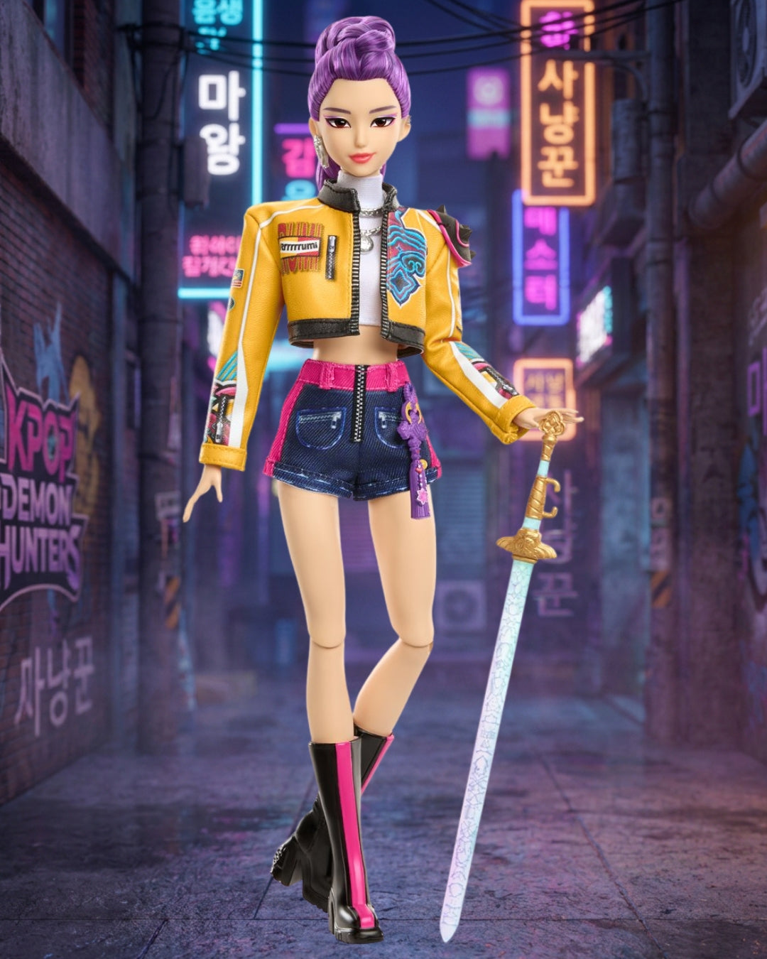 K-Pop Demon Hunters HUNTR/X Rumi "How It's Done" Doll By Mattel