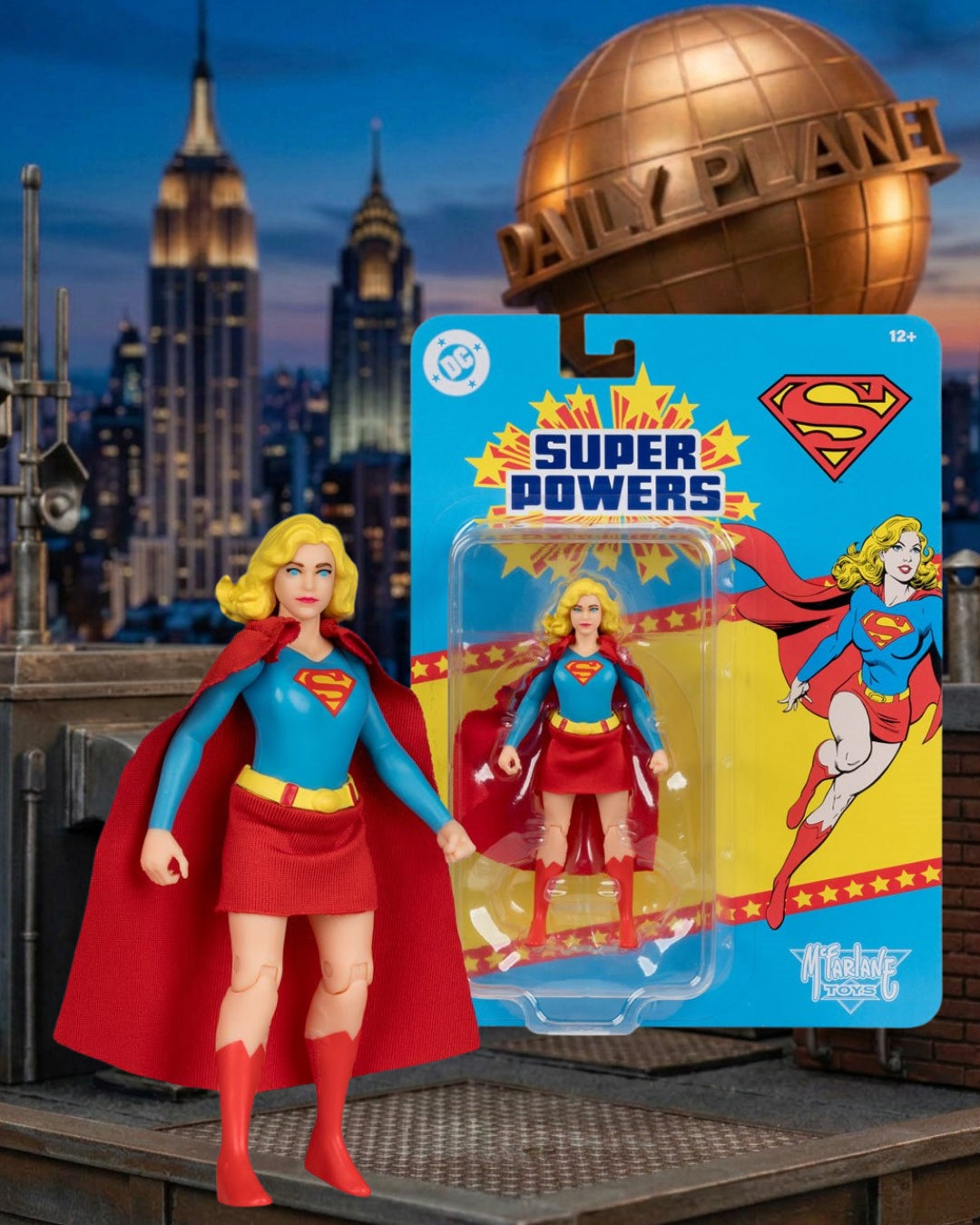 DC Super Powers Supergirl 4 1/2-Inch Scale Action Figure