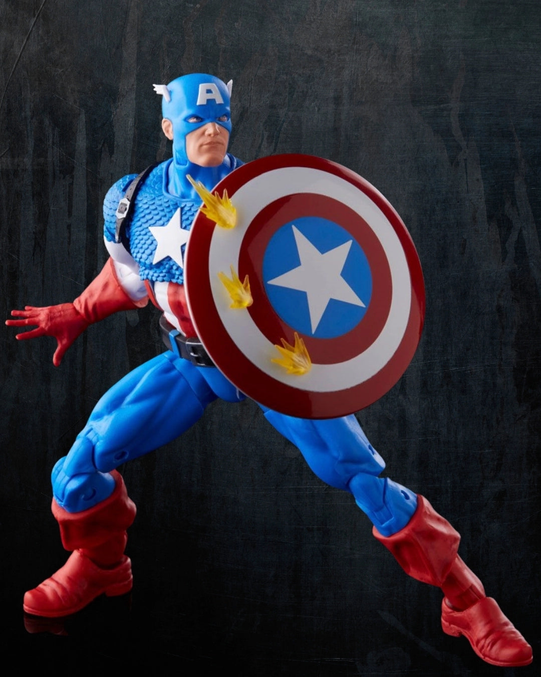 Marvel Legends Series 20th Anniversary Series 1 Captain America 6-inch Action Figure | Hasbro