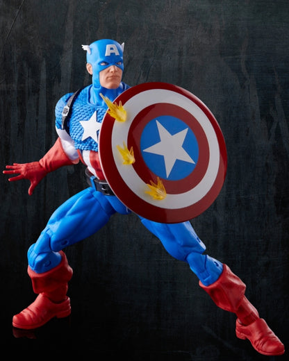 Marvel Legends Series 20th Anniversary Series 1 Captain America 6-inch Action Figure | Hasbro