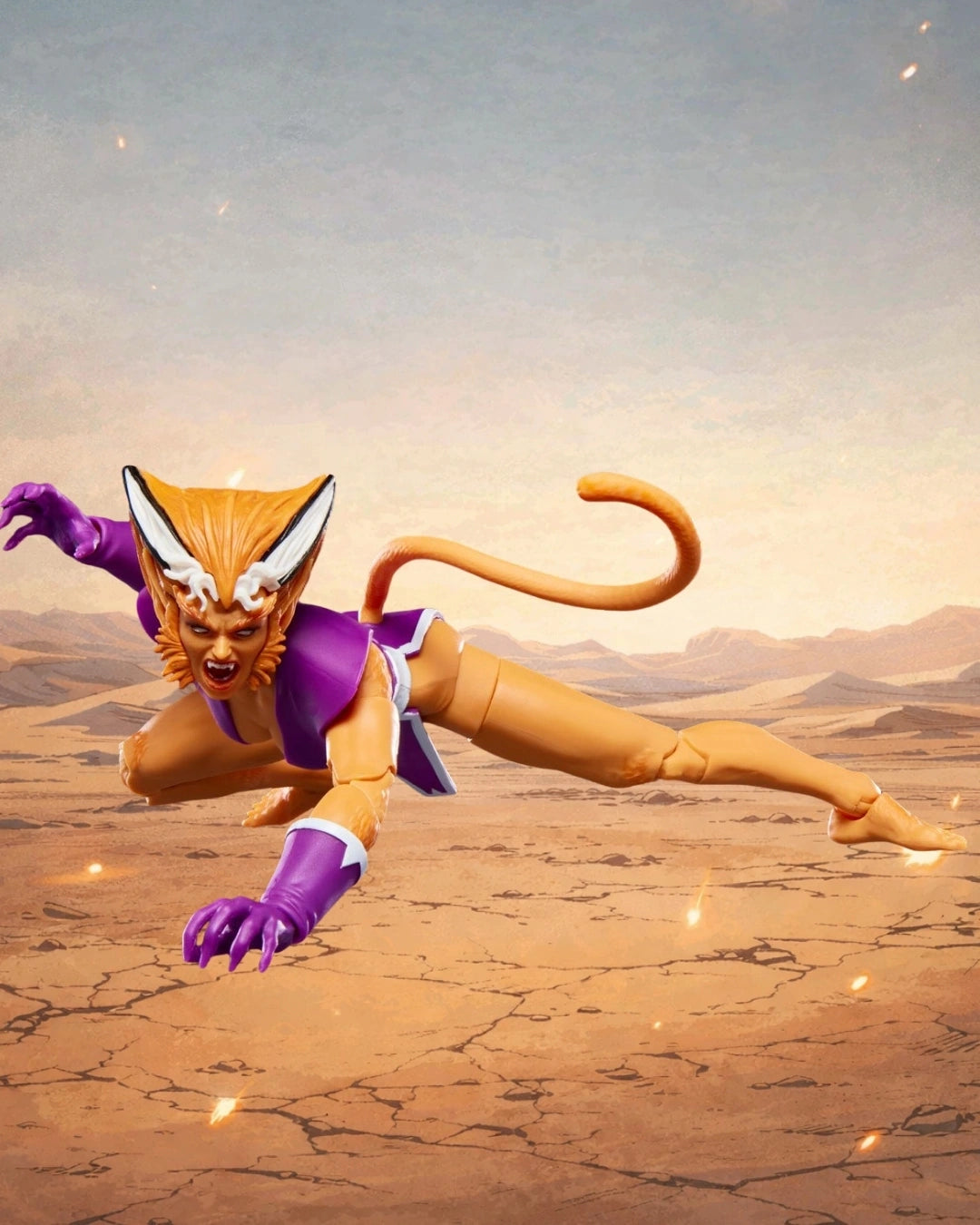 X-Men X-Force Marvel Legends Series Feral 6-Inch Action Figure | Hasbro