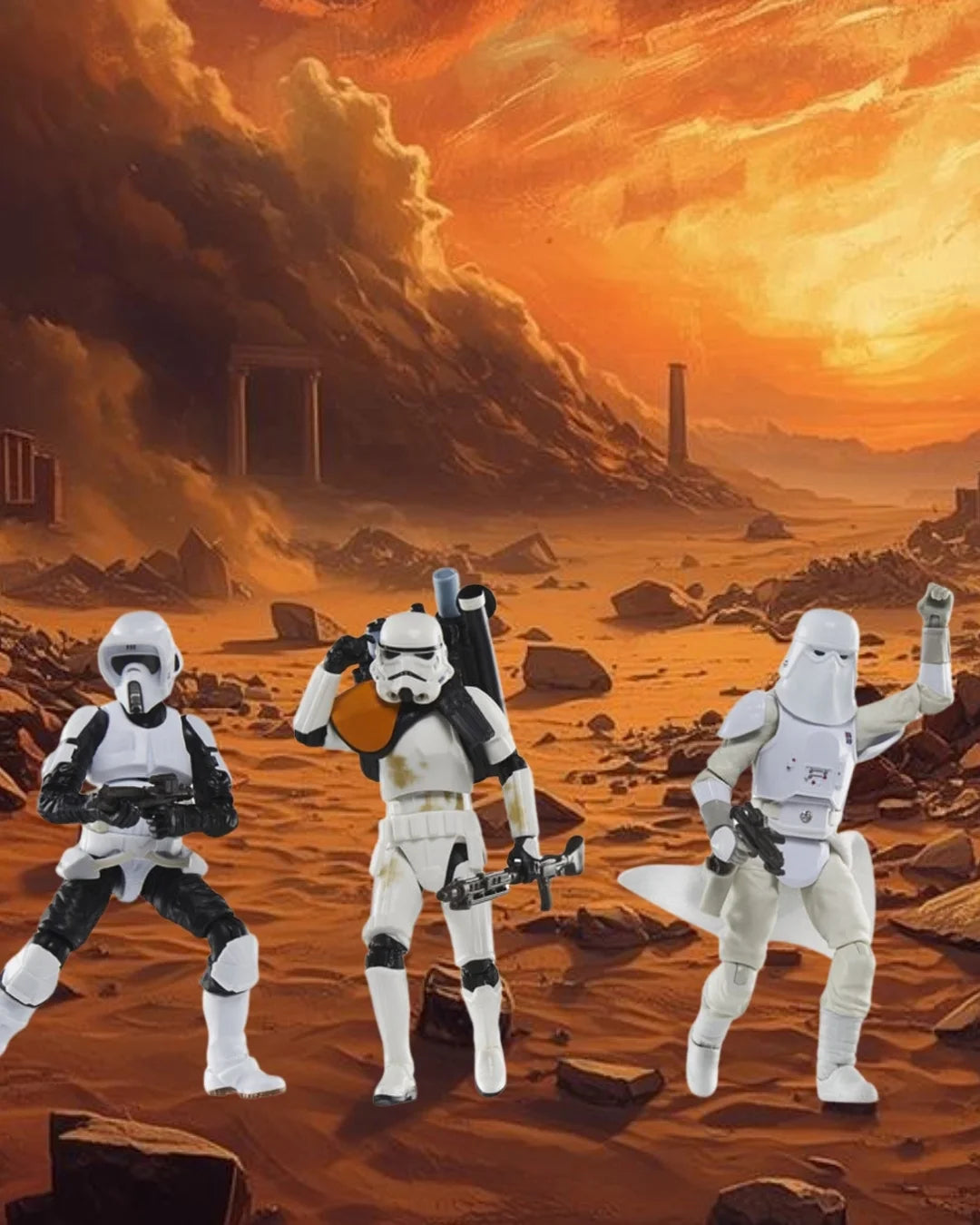 Star Wars The Vintage Collection Stormtroopers of the Empire 3 3/4-Inch Action Figures | Hasbro