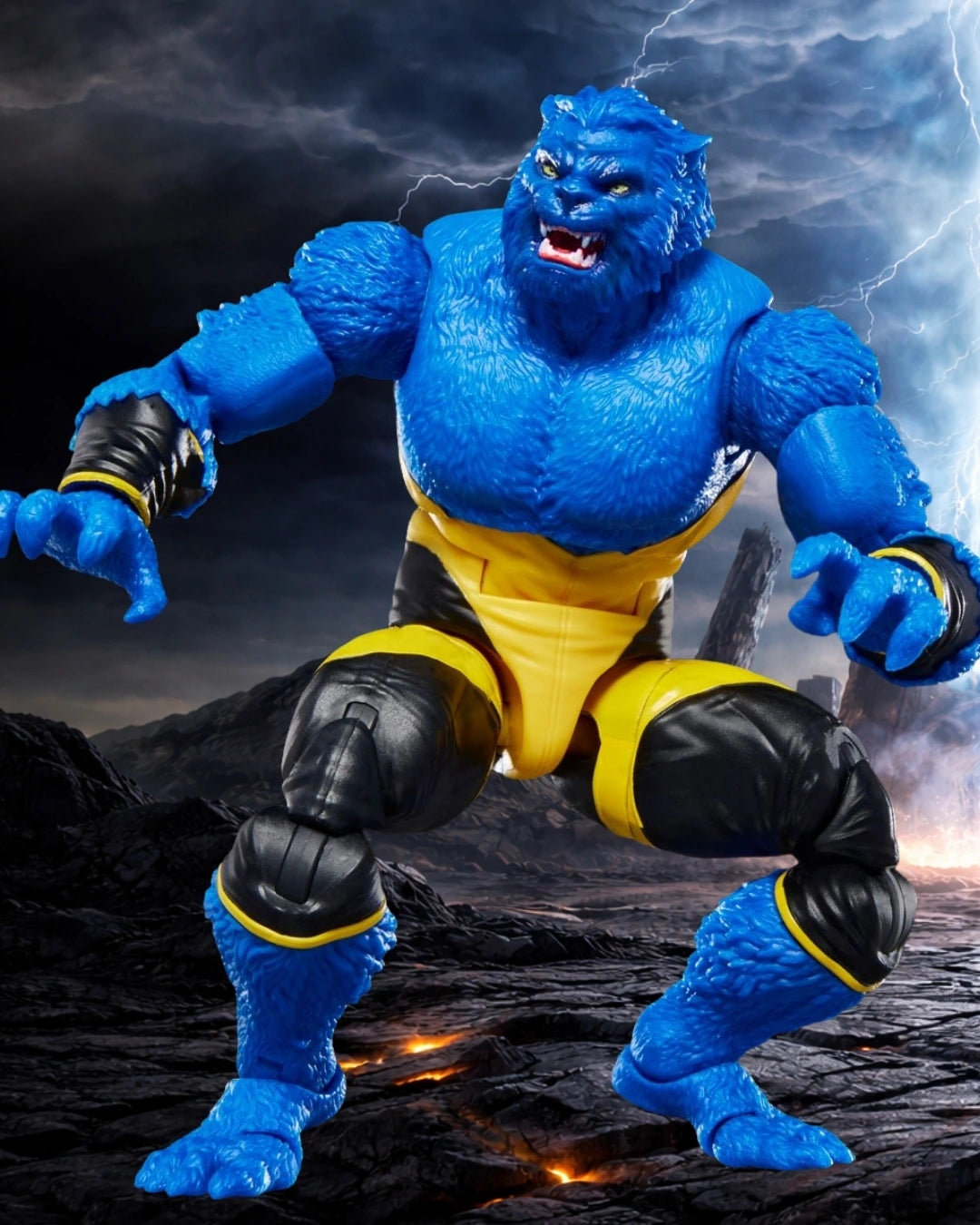 Astonishing X-Men Marvel Legends Series Beast 6-Inch Action Figure | Hasbro