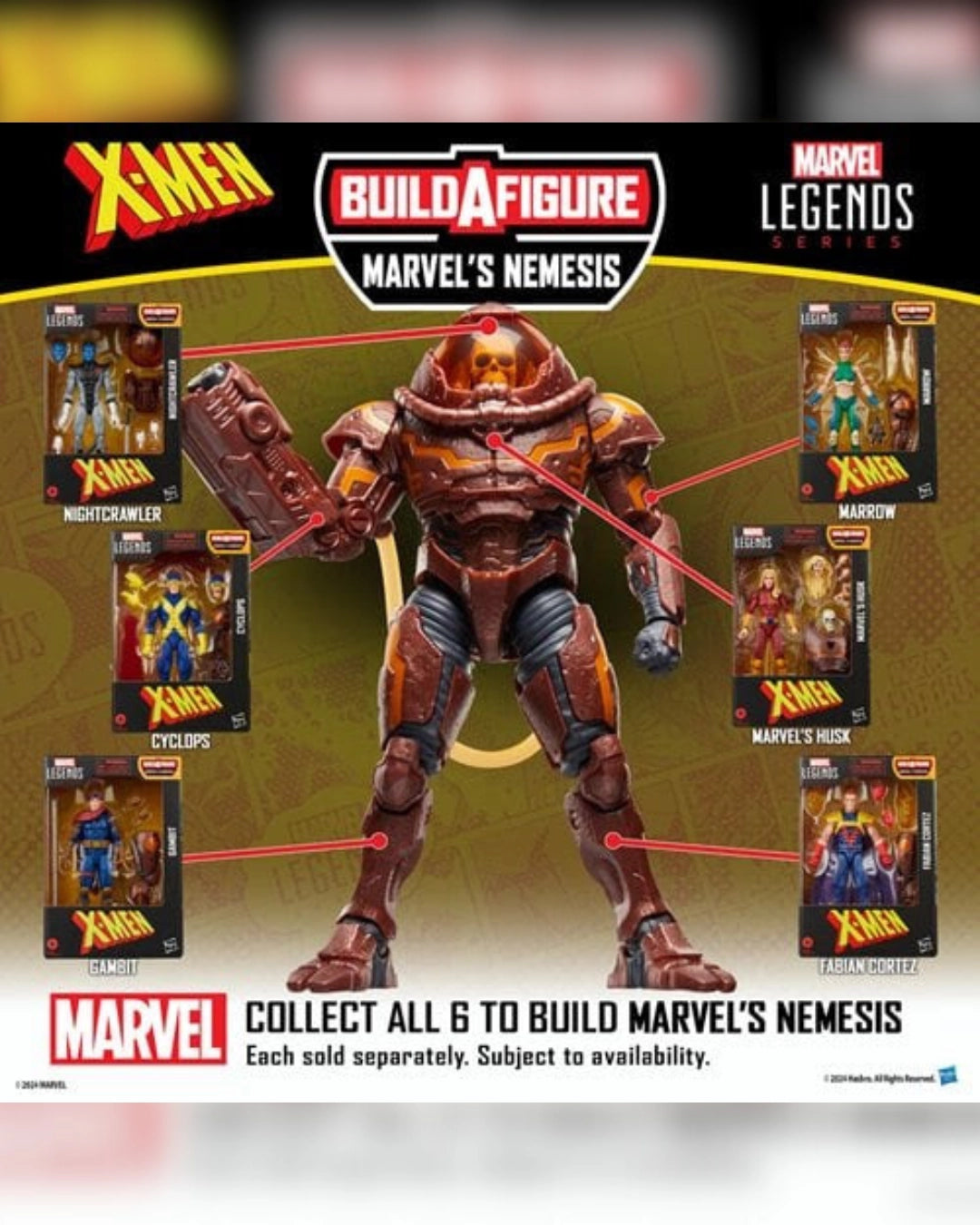 X-Men Marvel Legends – Nightcrawler (6-Inch Action Figure) By Hasbro | Marvel Legends Collection