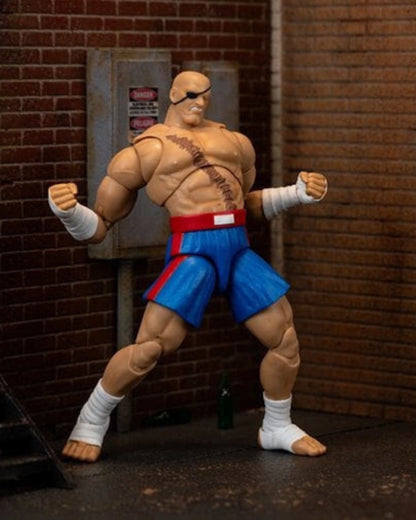 Ultra Street Fighter II Sagat 6-Inch Scale Deluxe Action Figure by Jada Toys