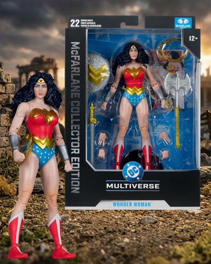 DC McFarlane Collector Edition Wonder Woman 1980s #61 7-Inch Scale Action Figure