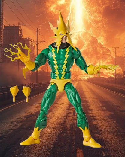 Spider-Man Retro Marvel Legends Electro 6-Inch Action Figure | Hasbro