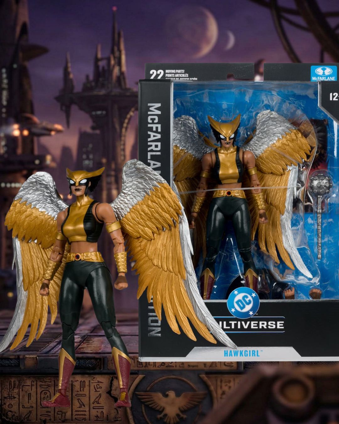 DC McFarlane Collector Edition Wave 15 Hawkgirl Kendra Saunders #63 7-Inch Scale Action Figure