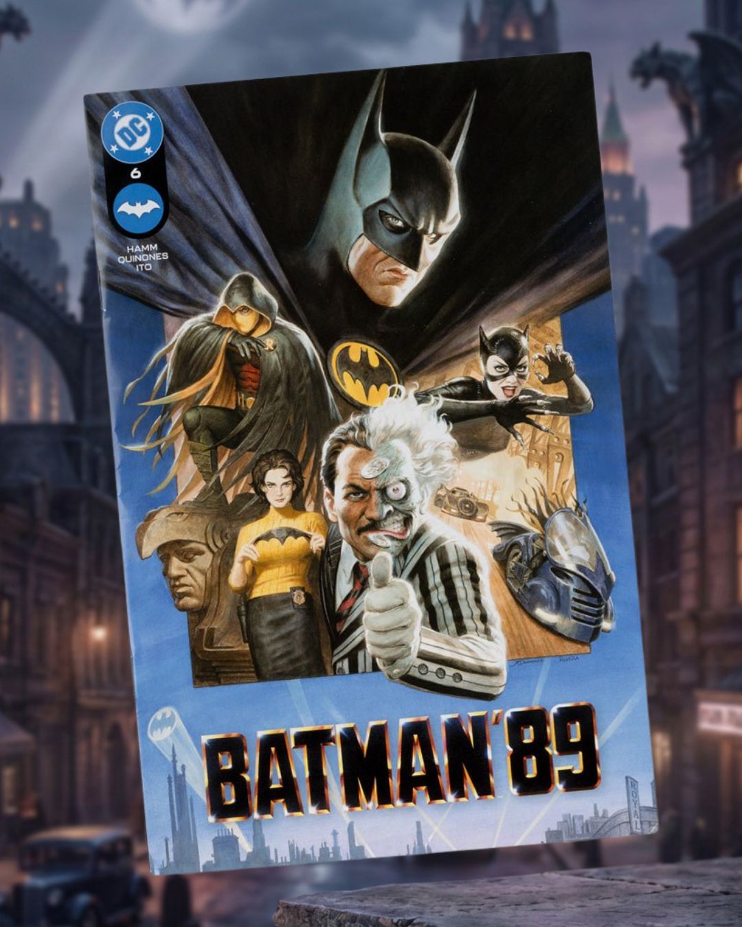 Page Punchers W13 Batman 89 7-Inch Figure with Comic Book